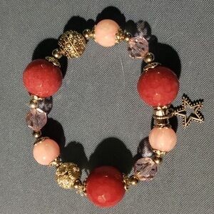 Semi precious stone bracelet